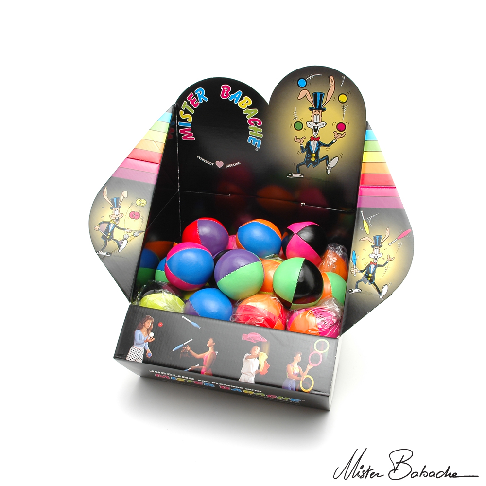 Présentoir grand (36 balles) F - 110 g - bicolore mélangées 