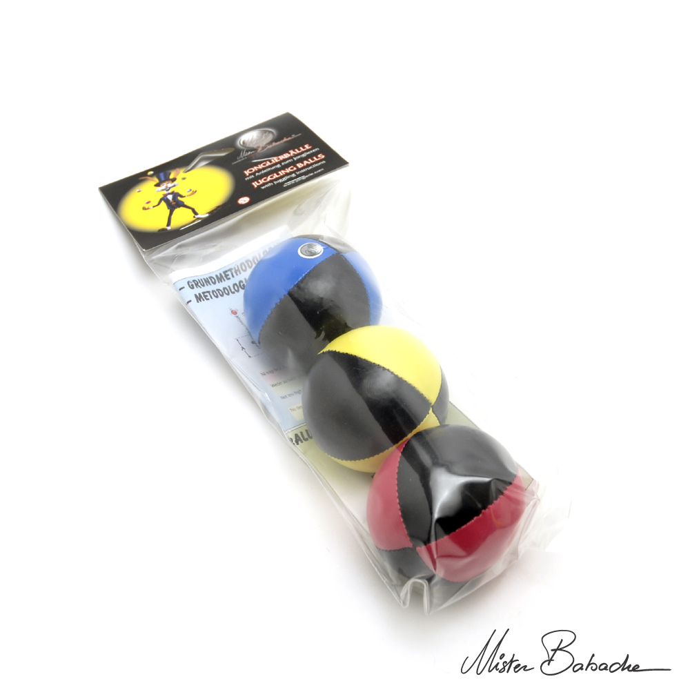 Kit 3 balles 130 g dans sachet plastique - 2 couleurs - 2/5-2/6-2/9 