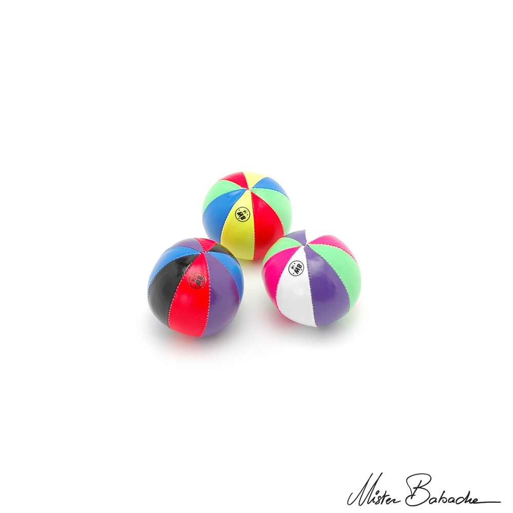 Beanbag STAR 8 sides/4 colours - 130 g - mixed colours