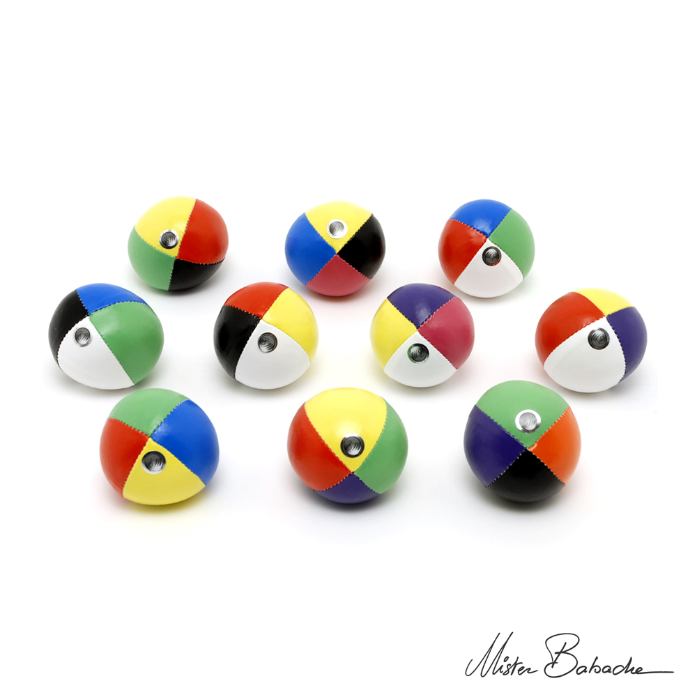 Set de 50 balles à grains FLUO 4c - 110g