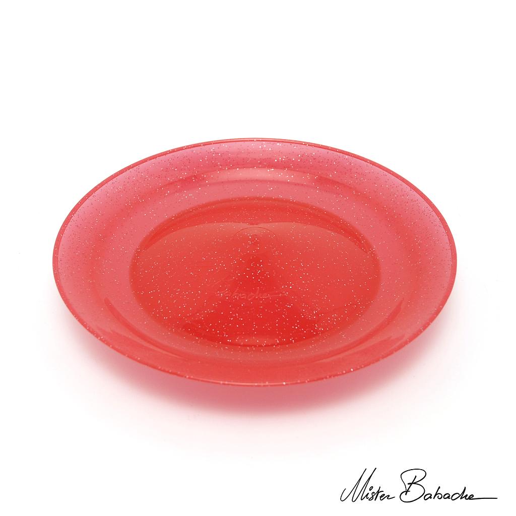 Assiette à jongler (sans baguettes) - pailleté