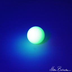 [0458] Stage ball PEACH - 72 mm - glow in the dark